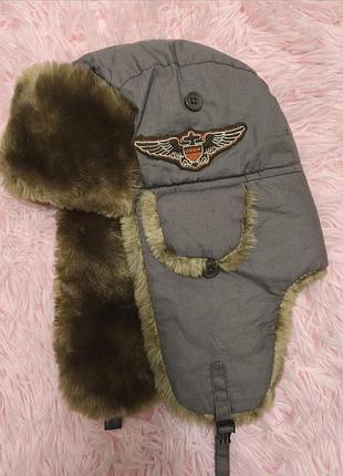 Шапка ушанка geox