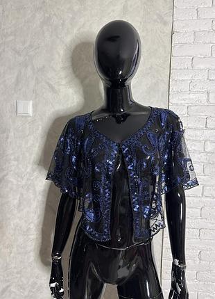 Накидка розшита паєтками