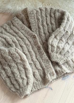 Базовий кардиган оверсайз на ґудзиках