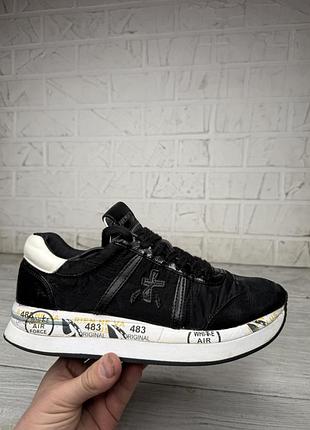 Модные женские кроссовки на платформе premiata 39 р