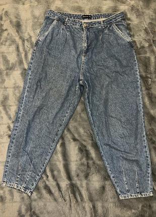 Сині джинси мом ххл