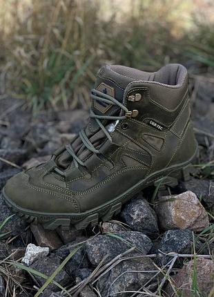 🖍черевики тактичні "вепр" хакі зимові