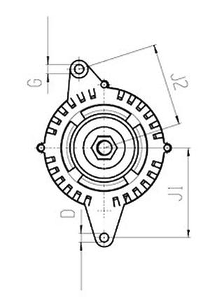 Генератор генератор 116038 cn cg 116038