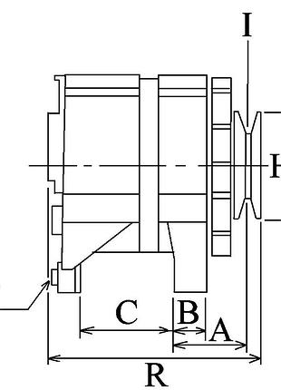Генератор генератор 116176 cn cg 116176