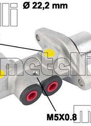 Цилиндр тормозной главный vw golf iii (1h1) 1.6 1992.09 - 1997.08 1.6 abu, aea, aee mt 05-0549