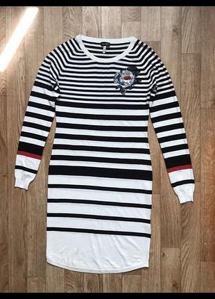 Котонова сукня міді машинна мілка в’язка натуральное трикотажное брендове платье