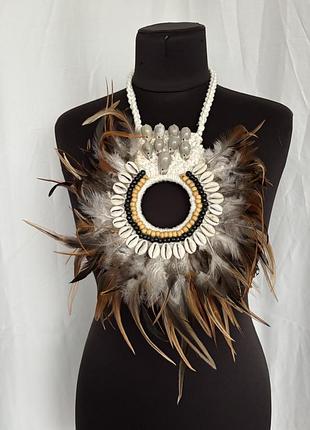 Прикраса індіанця индеец вождь для карнавалу