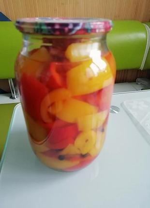 Перець маринований, лечо