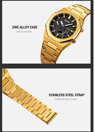 Годинники на руку годинники для чоловіка чоловічі наручні незвичайні стильні ns-23