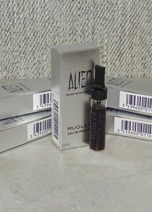Thierry mugler alien musc mysterieux пробник для женщин оригинал