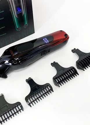 Многофункциональный триммер для стрижки волос и бороды vgr, электромашинка для волос li-91