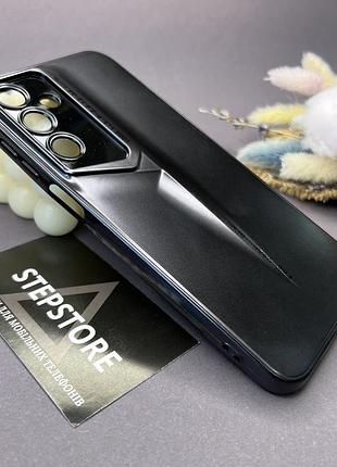 Чехол для samsung a16 (а165) противоударный с закрытой камерой силиконовый sports car desing