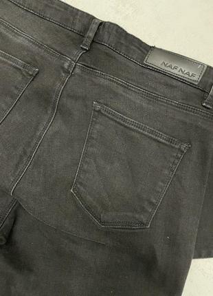 Темно-сірі джинси кльош naf-naf p.384 фото