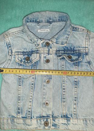Reserved джинсова куртка  86-92 5
