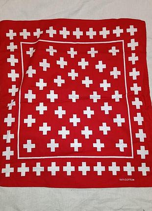 Платок, бандана swiss cross
