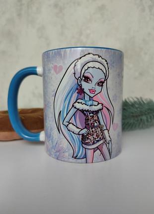❄️ чашка еббі 🎁 пакування монстер хай monster high