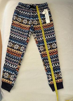 Теплі флісові штани піжамні штани