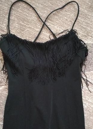 Маленька чорна сукня плаття плаття сарафан3 фото