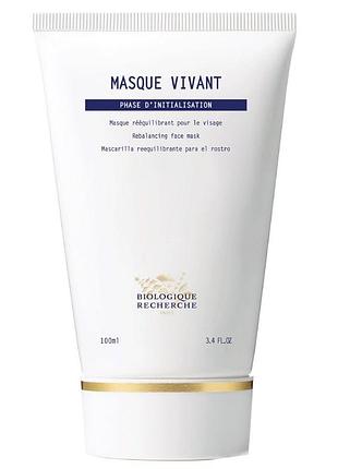 Biologique recherche masque vivant - очищающая маска с экстрактом дрожжей