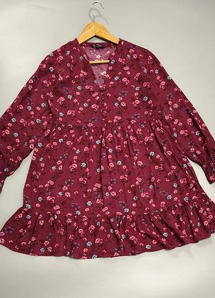 Плаття в принт квітів