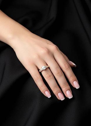 Кольцо позолота 725 проба