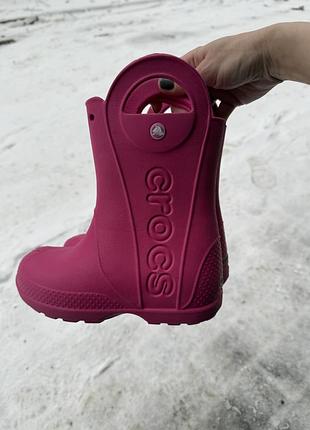 Гумові чобітки crocs оригінал j1 2