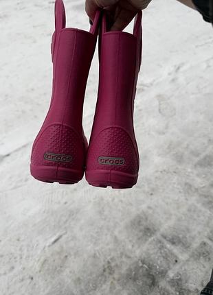 Гумові чобітки crocs оригінал j1 3