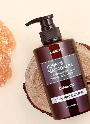 Kundal шампунь для волосся cherry blossom, 500 мл
