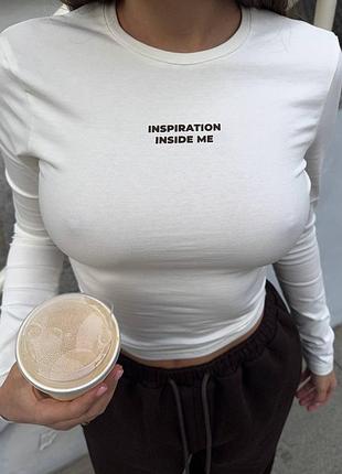 Лонгслив женский