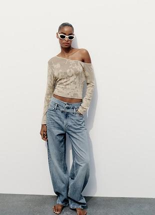 Топ жіночий асиметричний zara