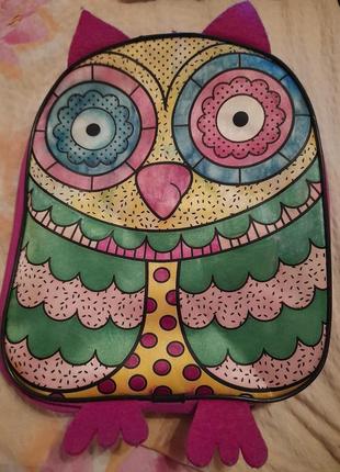Відмінний рюкзак совушка