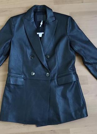 Massimo dutti шкіряний піджак новий розмір м