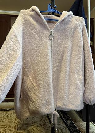 Жіночий кардиган, альпака, 54-56 розмір