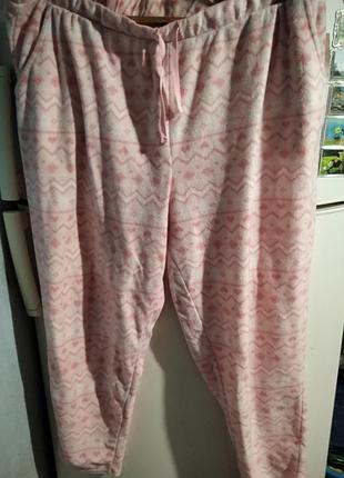 Штани флісові батал