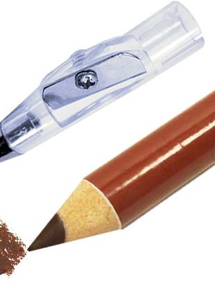 Олівець для губ з точилкою  темно-каштановий mahogany тон 42