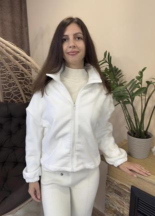 Толстовка біла тепла 3