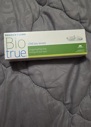 Контактные линзы biotrue oneday