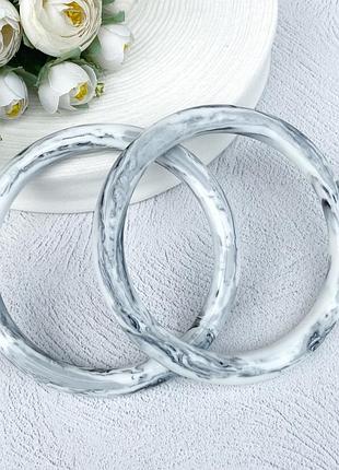 Ручки для сумки під мрамор , епоксидна смола