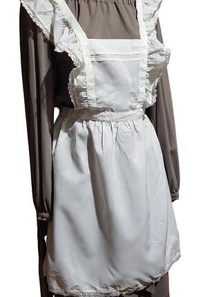 Фартук школьный / белый фартук