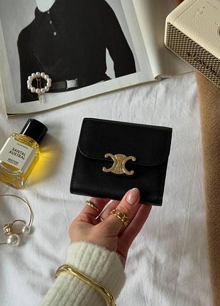 Celine business card holder triomphe 10.5x9.5x3