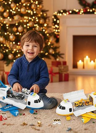 Літак hs жовтий