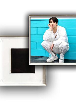 Магніт акриловий чон чонгук bts bangtan boys бтс 6.5 х 6.5 см (mg_0010)
