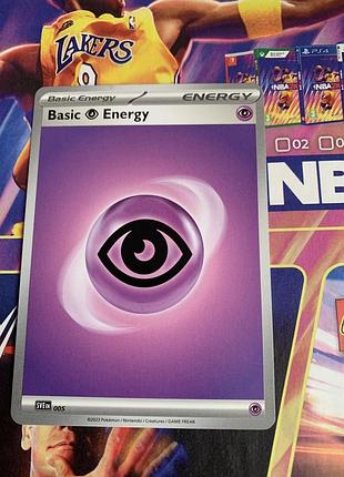 Базова карта енергії psychic energy (sve en 005) з гри pokémon trading card game.