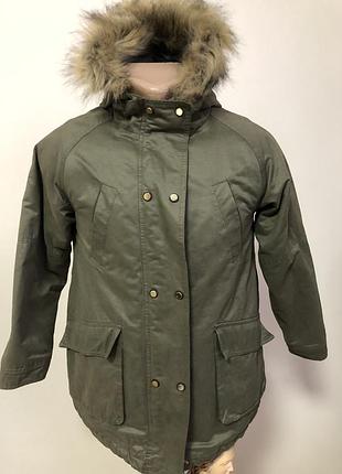 Демісезонна парка для хлопчика 11-12 років, ріст 152 см