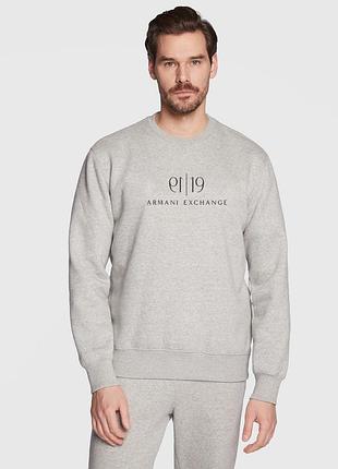 Мужской свитшот на флисе armani