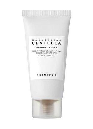 Крем успокаивающий для проблемной кожи с центелой skin1004 centella soothing cream 30ml