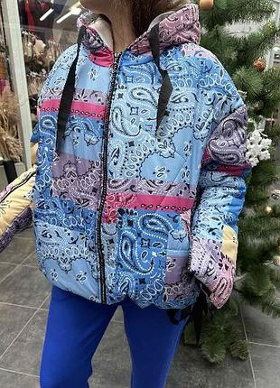 Куртка с орнаментом глаза хоруса 54