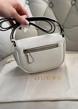 Сумка guess calebra оригінал кросбоді біла 2