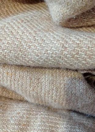 Одеяло 100% шерсть + хлопок, покрывало, плед.