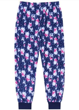 Детские теплые флисовые брюки от пижамы размера на 12 лет